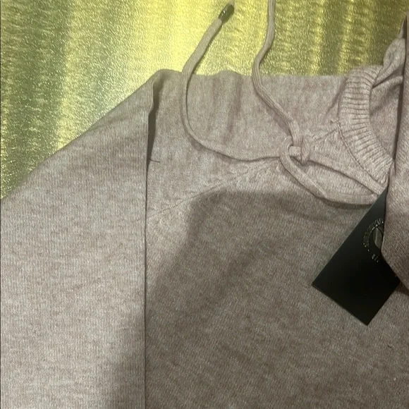 NWT Pink Cashmere Hoodie - Picture 3 of 4